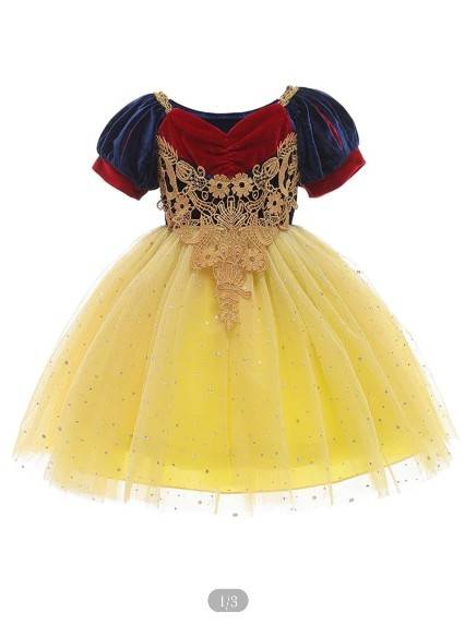 白雪姫風ドレス